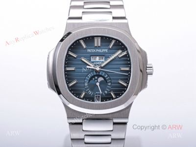 V9 Factory Swiss Patek Philippe AAA Watch Patek Philippe Nautilus 5726 Blue Dial Watches